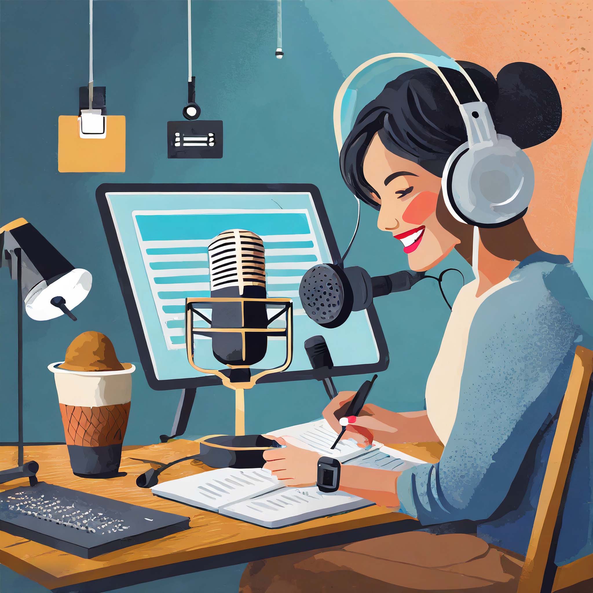 Edição e pós-produção de podcasts